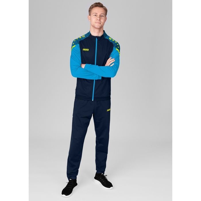 Veste de survêtement Performance Jako Bleu marine/Bleu ciel