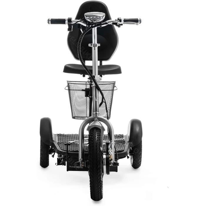 VELECO Scooter électrique 3 Roues 750W Mobylette Senior Handicapé (ARGETE)  - Cdiscount Santé - Mieux vivre