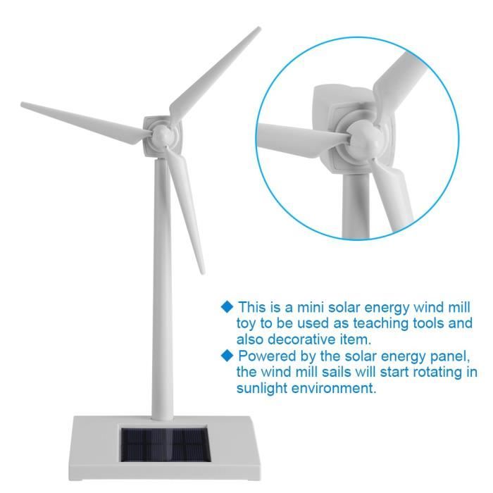 Moulin à vent à énergie solaire, modèle de bureau, Turbine pour enfants, modèle éducatif, ferme électronique, jouets, cadeau 15 Moulin à vent à énergie solaire, modèle de bureau, Turbine pour enfants, modèle éducatif, ferme électronique, jouets, cadeau 15