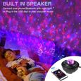 WIFI Veilleuse Enfant Musicale et Lumineuse, LED Projecteur Rotative Bluetooth Télécommande  Lampe Projection Bébé cadeau-2