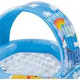 Piscinette Winnie gonflable pour enfant INTEX - Capacité 41L - Ombrelle de protection - Design fun et coloré-2