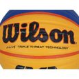 Ballon de basket Fiba 3 par 3 taille 6 - Wilson UNI Jaune-2