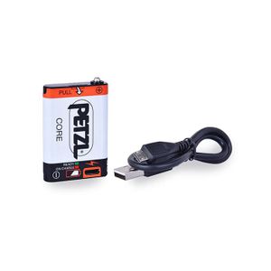 Lampe Frontale Rechargeable Petzl ACTIK CORE - 600 Lumens - Grise - Neuf