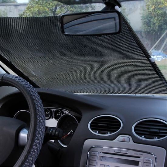 Pare-soleil électrostatique Pour Vitres Latérales De Voiture - 2 Pièces, Taille Universelle, Noir