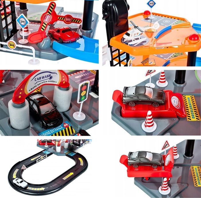 circuit de voiture de course jouet