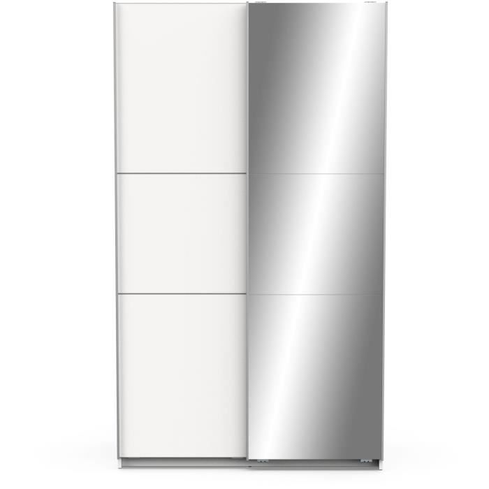 Armoire de chambre DEMEYERE GHOST 2 Portes coulissantes Miroir