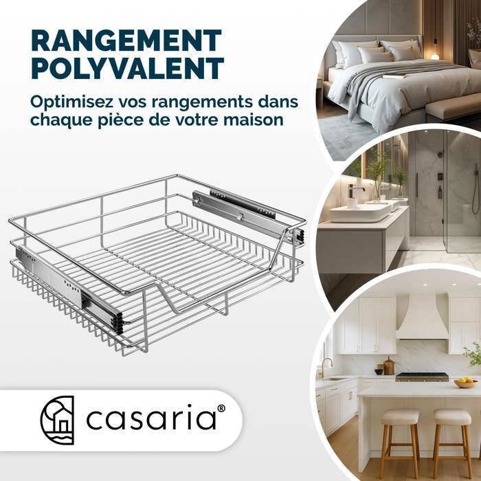 Meuble de cuisine avec 1 tiroir et 3 étagères, modèle Mallorca