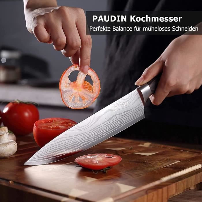 PAUDIN Couteau Cuisine Professionnel, Ensembles de Couteaux de