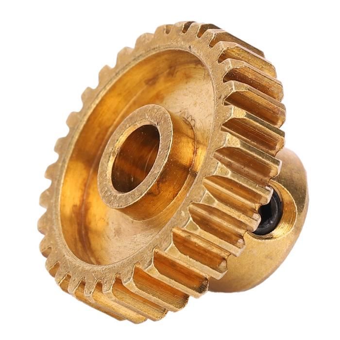 5 Pignons En Laiton Module 0.5 - 8 Dents - Différents Alésages (1.48mm, 1.98mm) Et épaisseurs - Pour Modélisme, Horlogerie