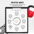 Testo MAX - 270 capsules - Extra fort : hautement dosé avec 7320 mg par portion journalière-3