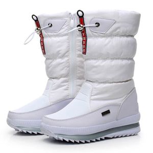 Bottes D’hiver Femmes Chaudes Et Imperméables - Style Basket, Semelle Antidérapante - Enfilage Facile