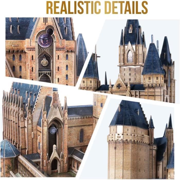 Puzzle 3D Château De Poudlard XL - Harry Potter - 428 Pièces - Assemblage  sans colle - 210 minutes - Cdiscount Jeux - Jouets