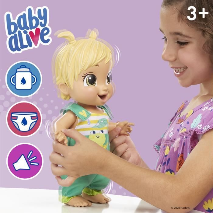 Pack de 6 couches pour Poupon - Baby Alive - HASBRO - pour fille - à partir  de 18 mois - Cdiscount Jeux - Jouets