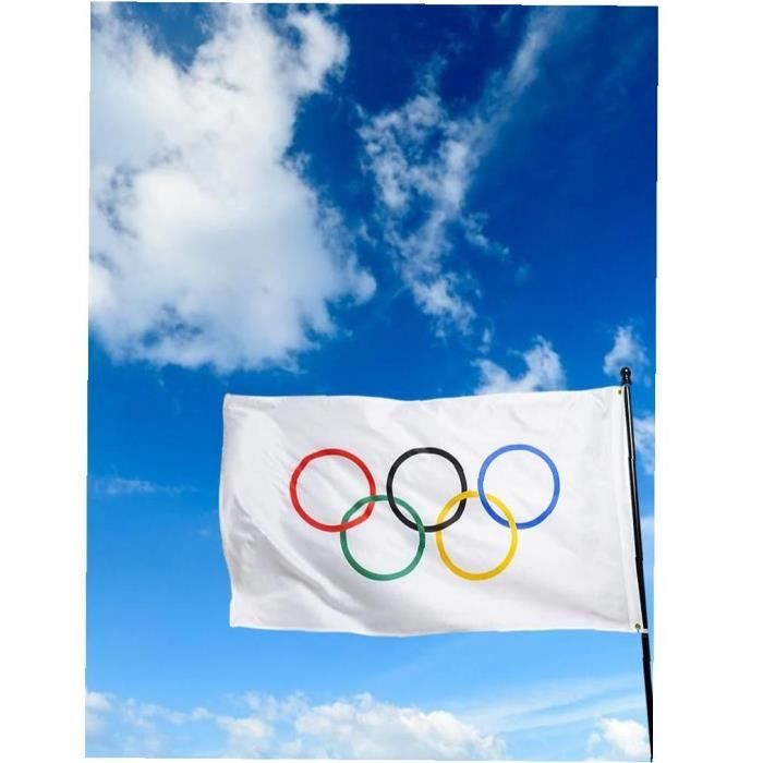 Bannière olympique de l'équipe, Drapeau de jeu des Jeux olympiques
