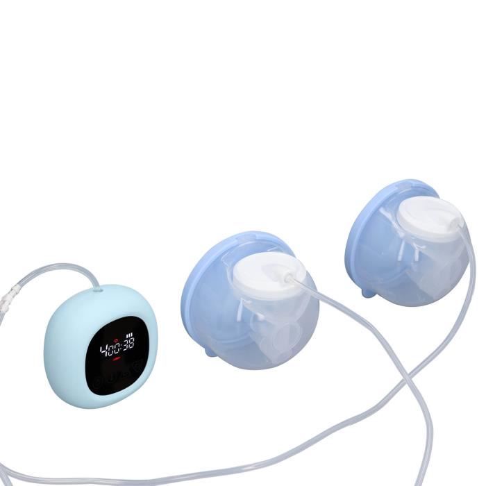 Zerodis Tirelait électrique portable Tirelait portable double face, mains libres, aspiration