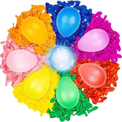 Lot De 333 Bombes à Eau Auto-Fermantes – Remplissage Rapide En 10s, Parfaites Pour Piscine Plage Fête D’Été, 6 Couleurs, Écologiques