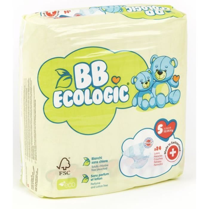 BB ECOLOGIC Couches taille 5 - 24 couches