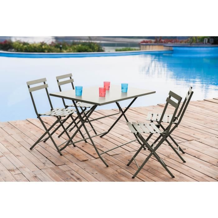 Table Metal Exterieur Pas Cher