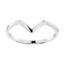 Monplaisir Bague Argent Fin 925 1000 Forme V Argente Achat