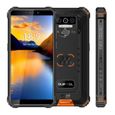 OUKITEL WP5 Pro Smartphone Robuste IP68 étanche 5,5" 64 Go 13MP Camera 8000mAh Android 10 Telephone 4G Double Sim GPS - Orange-0