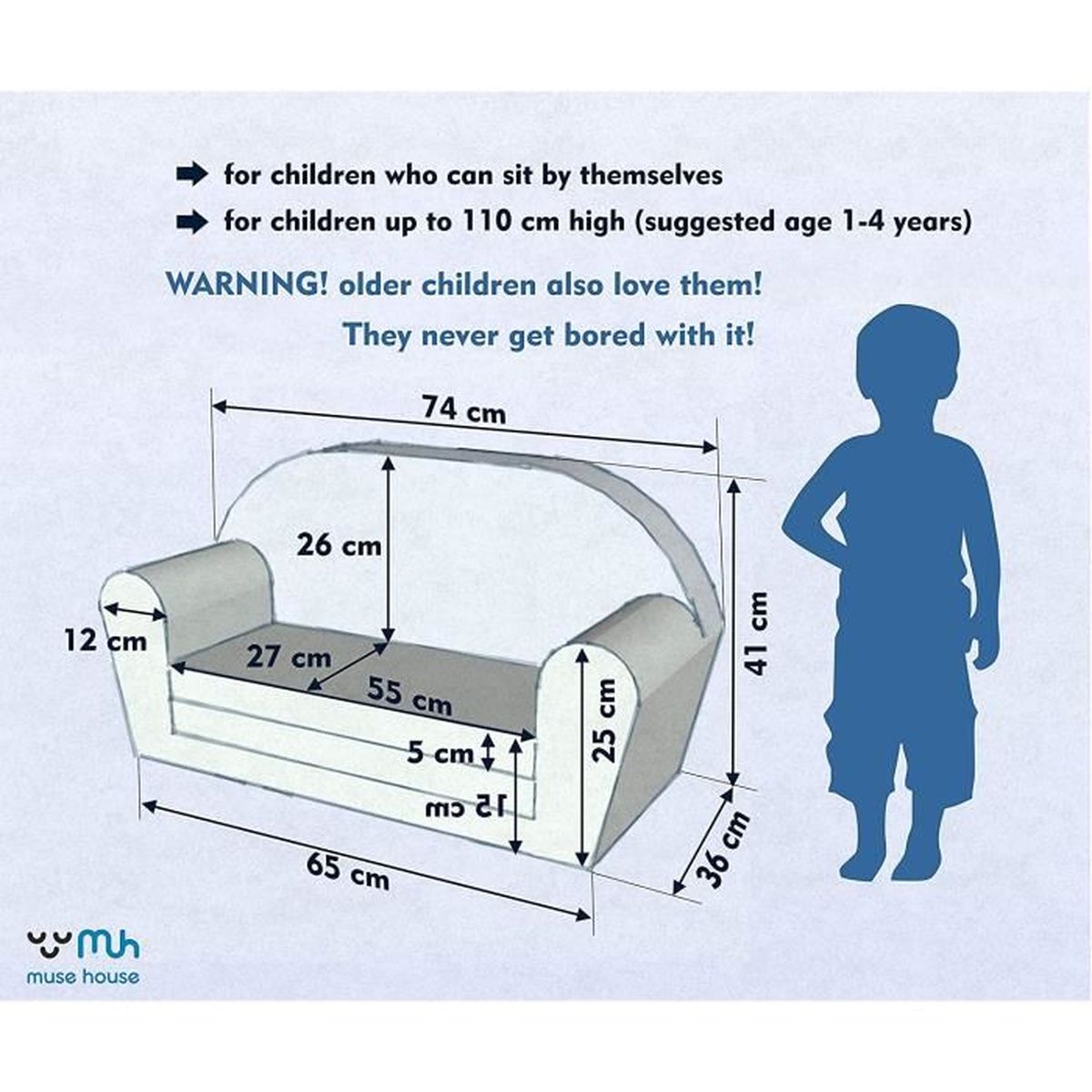 Musehouse Canape Enfants Sofa Light Enfants Dreamcatcher Mhs130 Enfant Dans Le Fond Pliable Canape 2 En 1 Et Lit 0 4 Ans Canapes Chambre D Enfant Dwteam In