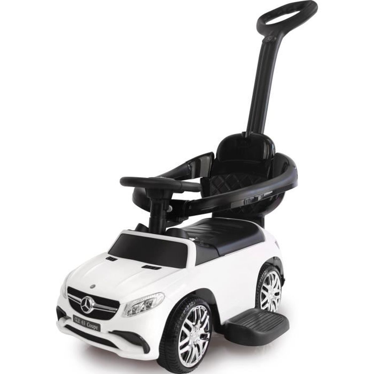 Porteur 4 en 1 voiture Mercedes-Benz GL63 AMG pousseur pour enfant