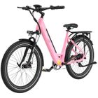 RCB G6 E-Bike 27.5" Rose – 250W, Batterie 36V 13Ah, 50 km d’autonomie, LCD, Freins à disque, NFC/APP