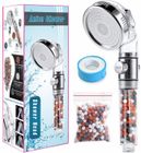 BRAND Pommeau de douche-Haute pression -6 filtres -interrupteur pause douche- à hélice turbocompressée