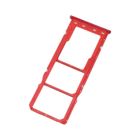 Tiroir carte sim - AVIZAR - Galaxy A10 - 2x Nano Sim et microSD - Rouge