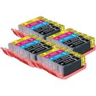 ECS 20 Compatible Encre Cartouche pour Canon Pixma TS5050 TS5051 TS5053 TS5055 TS6050 TS6051 TS6052 TS8050 TS8052 PGI-570XL-CLI-571XL