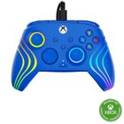 Manette de jeu - Xbox Series X|S, Xbox One et PC - Afterglow Wave - RGB - Filaire - Bleu - TURTLE BEACH