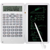 Calculatrice Scientifique, 10 Chiffres Calcula Portable Pliable Multifonctionnel Calculatrice Scientifique Ultra-Mince