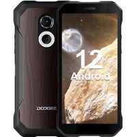 Telephone portable incassable DOOGEE S61 Pro 6Go + 128Go Android 12.0 5180mAh - 48MP Caméra - GPS - Grain de bois