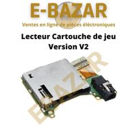 Cartouche de jeu Nintendo Switch V2 - EBAZAR - Lecteur Fente Port - Gris - Référence modèle XK - Garantie 2 ans
