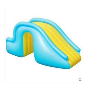 Toboggan Gonflable, Toboggan de Piscine Gonflable Extérieur Parc Aquatique pour Enfants Centre de Jeu Piscine D'été Fournitures - Jeux - Jouets