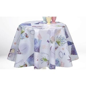 Toile Cirée Nappe coloré points sur blanc 06021-00 rectangulaire environ ovale Toile Cirée Nappe coloré points sur blanc 06021-00 rectangulaire environ ovale