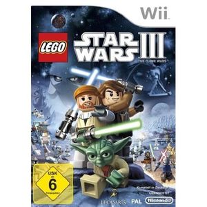 JEU WII LEGO STAR WARS 3 : THE CLONE WARS [IMPORT ALLEM…