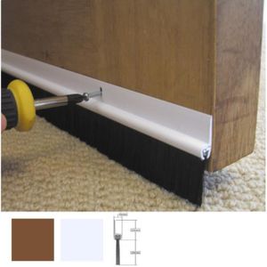 Protection Bas De Porte Contre La Pluie Bas De Porte En Pvc Avec Brosse Achat Vente Seuil De Porte Bas De Porte En Pvc Avec Br Cdiscount