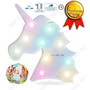 Lampe de chevet licorne - Achat / Vente pas cher