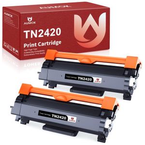 Cartouche de toner noir compatible Brother TN2420 TN-2420 MFC-L2750DW -  Rendement élevé - Jumao + Fluo offert - Cdiscount Informatique