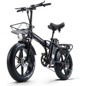 VÉLO ASSISTANCE ÉLEC FICYACTO vélo électrique Pliable 20″ Ville E-Bike 