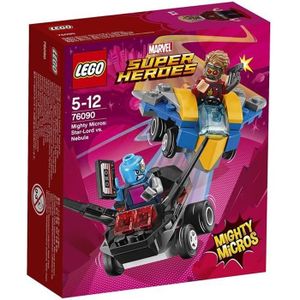 ASSEMBLAGE CONSTRUCTION LEGO® Marvel Super Heroes 76090 Mighty Micros : Star-Lord contre Nebula