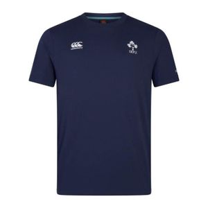 MAILLOT DE RUGBY T-shirt coton Irlande Team 2023 - evening blue marl/azure blue - M