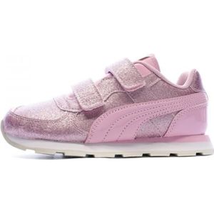 BASKET Baskets Rose/Mauve Fille Puma VISTA GLITZ