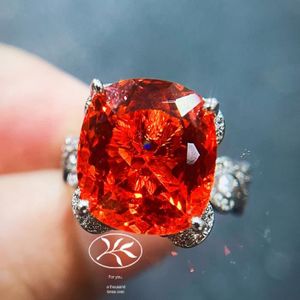 Bague pierre hotsell rouge femme
