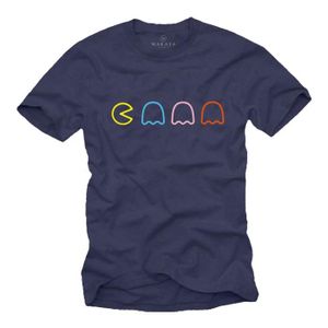 T-SHIRT MAKAYA Retro Gamer Tee Shirt Homme - Idee Cadeau G