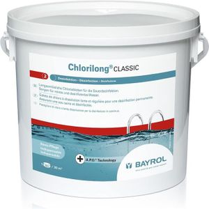 TRAITEMENT DE L'EAU  Bayrol Chlorilong Classic 5 kg de pastilles de chl