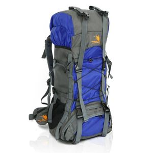 SAC À DOS DE RANDONNÉE Sac de randonnée TD® Capacité de 60 litres Imperméable et résistant à l'usure Convient pour le camping en plein air