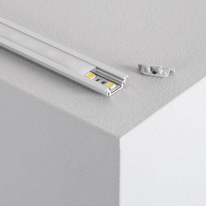 Profilé LED PVC étanche - Encastré - Diffuseur givré épais - ®