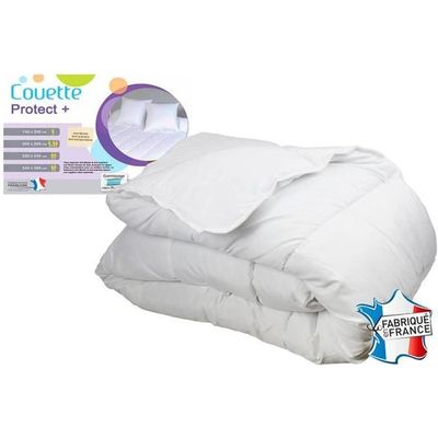 Pack couette, oreiller antiacariens someo blanc 80 x 120 SOMEO  WK1MOR080120004033 Pas Cher 